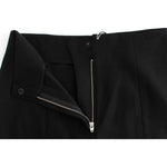 KAALE SUKTAE Black High Waist Straight Slim Dress Pants Jeans & Pants