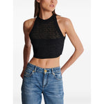 Balmain PB Labyrinth knit top