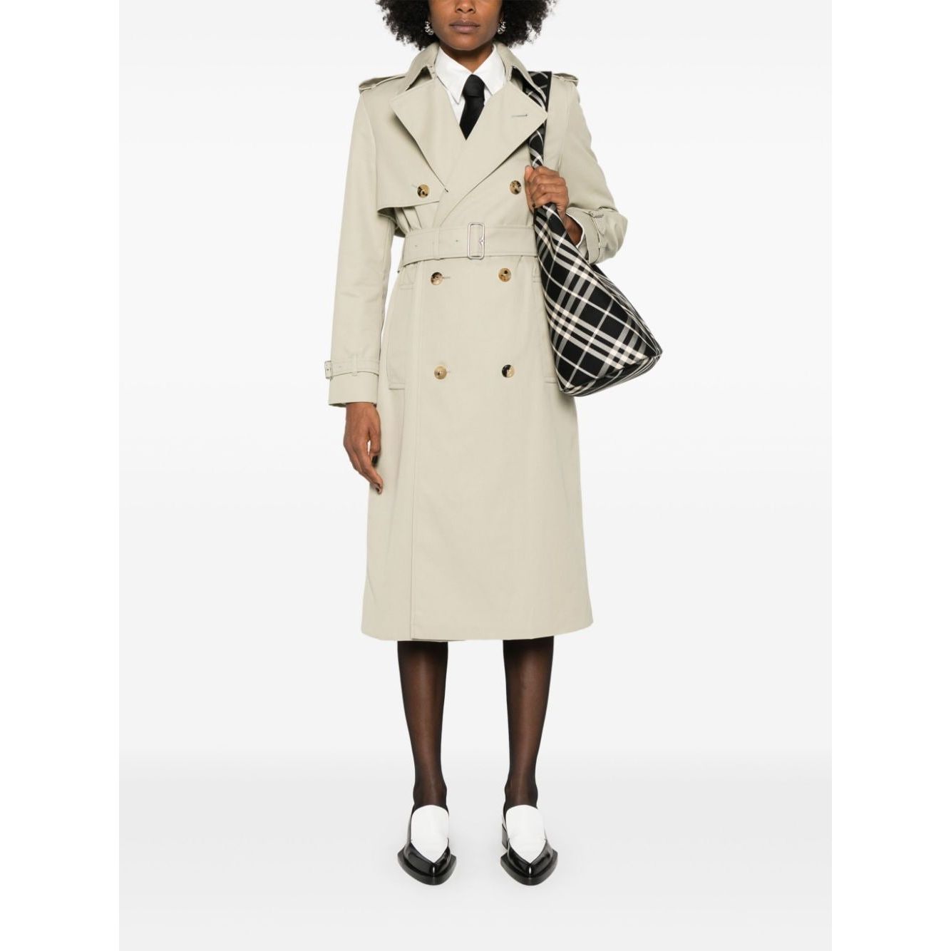 Burberry Double-breasted trench coat Coats