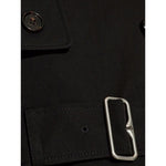 Burberry detachable-collar trench coat