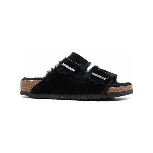 Birkenstock Arizona shearling sandals 752663BLACK/BLACK