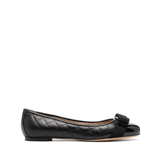 Ferragamo Varina quilted ballerinas