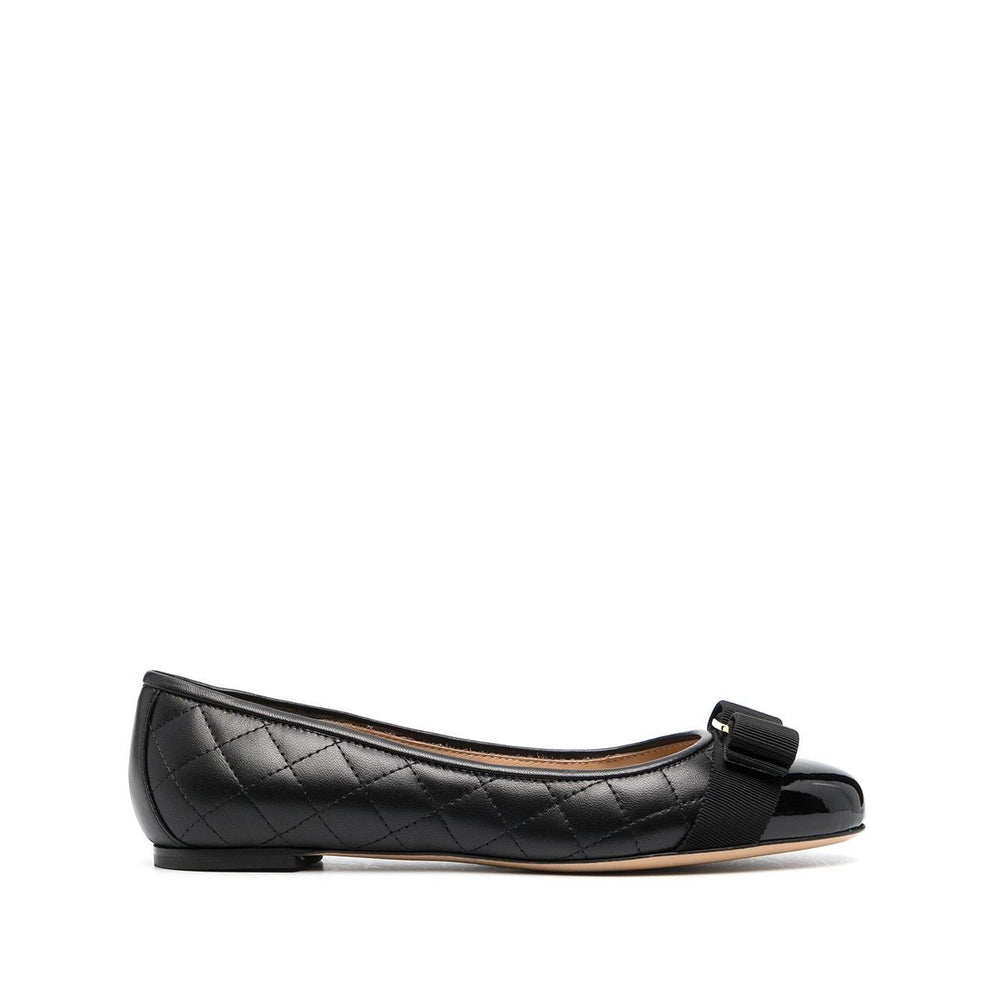 Ferragamo Varina quilted ballerinas Flat Shoes