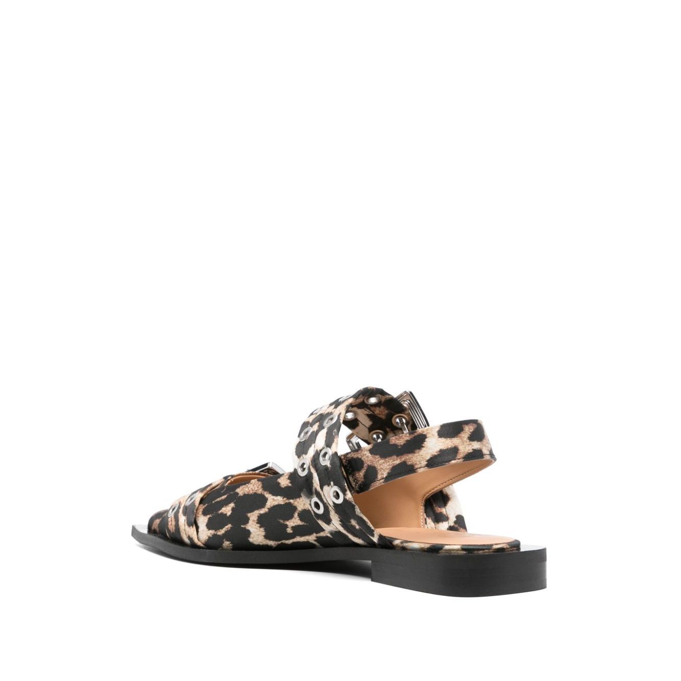 Ganni Printed Ballerinas Flat Shoes