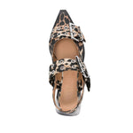 Ganni Printed Ballerinas Flat Shoes