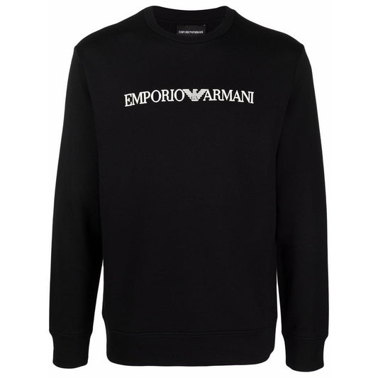 Emporio Armani Modal-blend sweatshirt with logo print 8N1MR61JRIZF009-P25