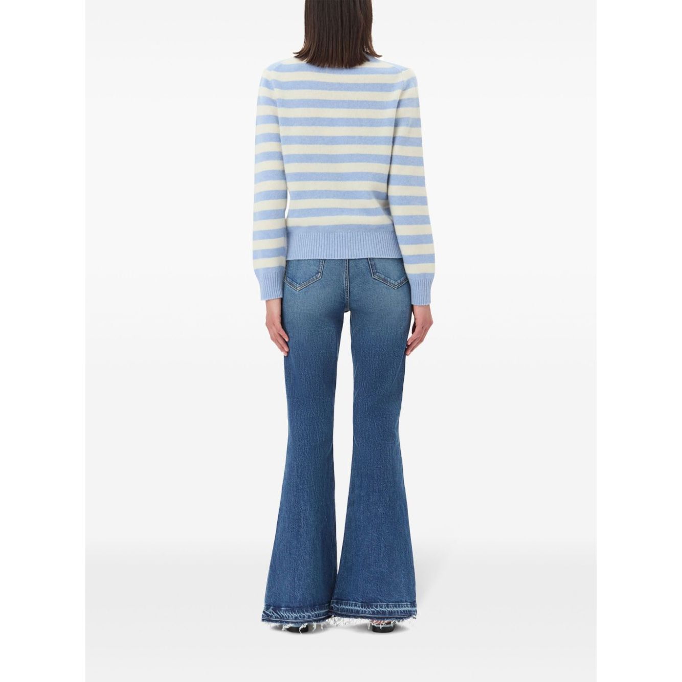 Ganni Sweater with embroidery Topwear
