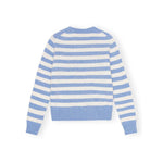 Ganni Sweater with embroidery Topwear