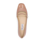 Jimmy Choo Elisa leather ballerina shoes