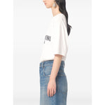 Valentino Cotton T-Shirt With Chez Valentino Print Topwear