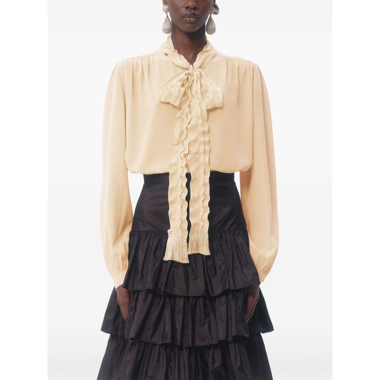 Valentino Crepe De Chine Shirt