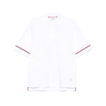 Thom Browne T-shirts and Polos White Topwear