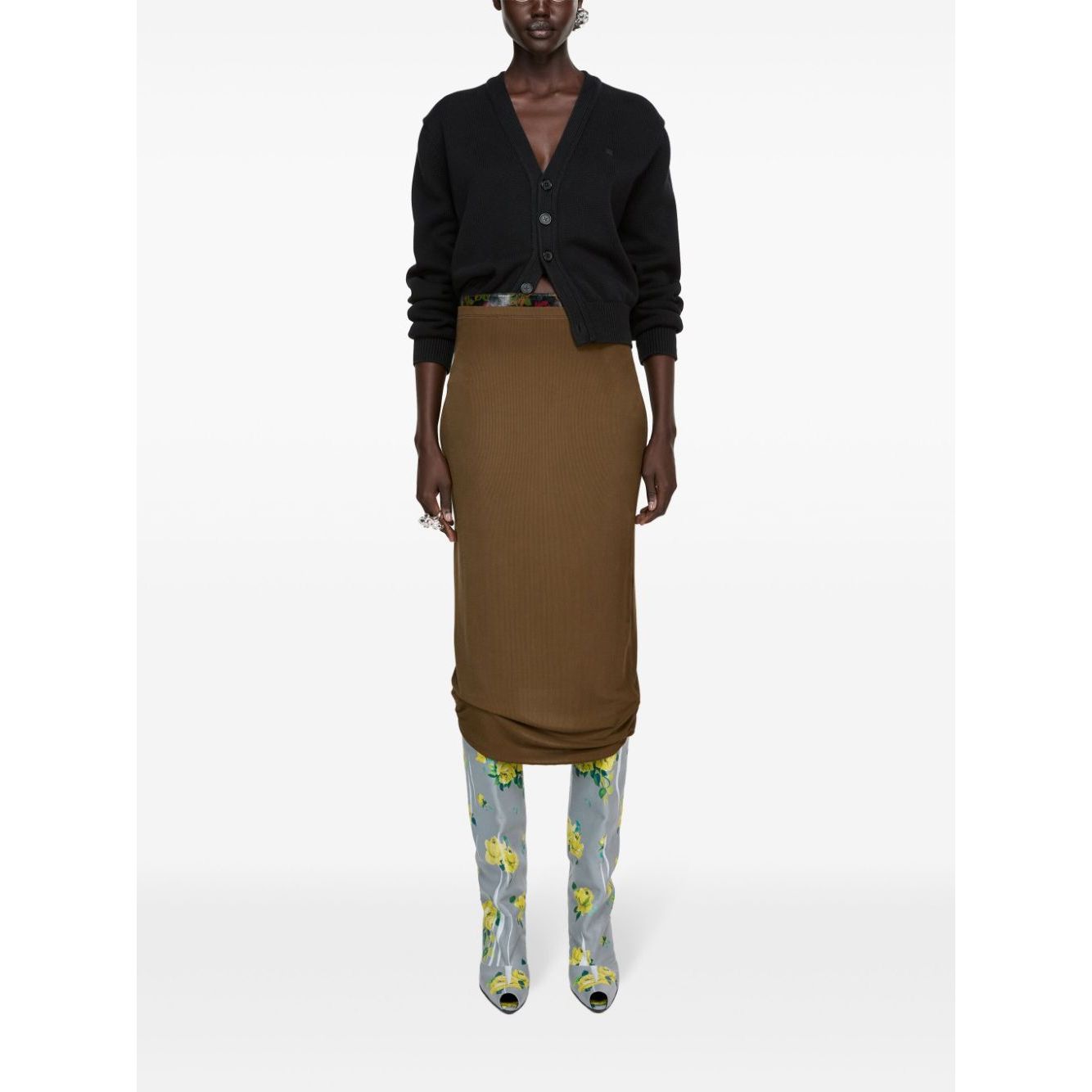Acne cardigan with appliqué