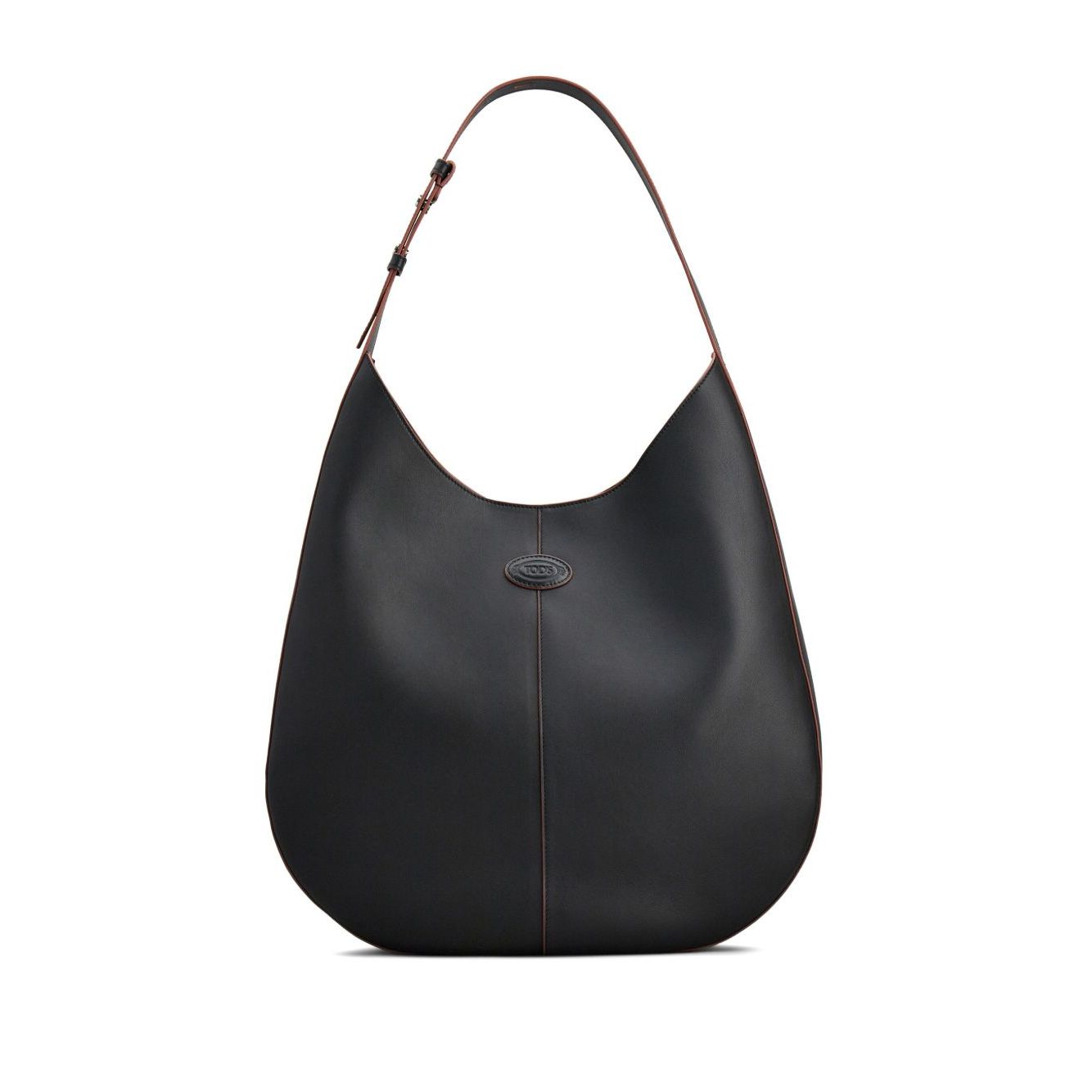 Front view with bag zipped and handles upright.