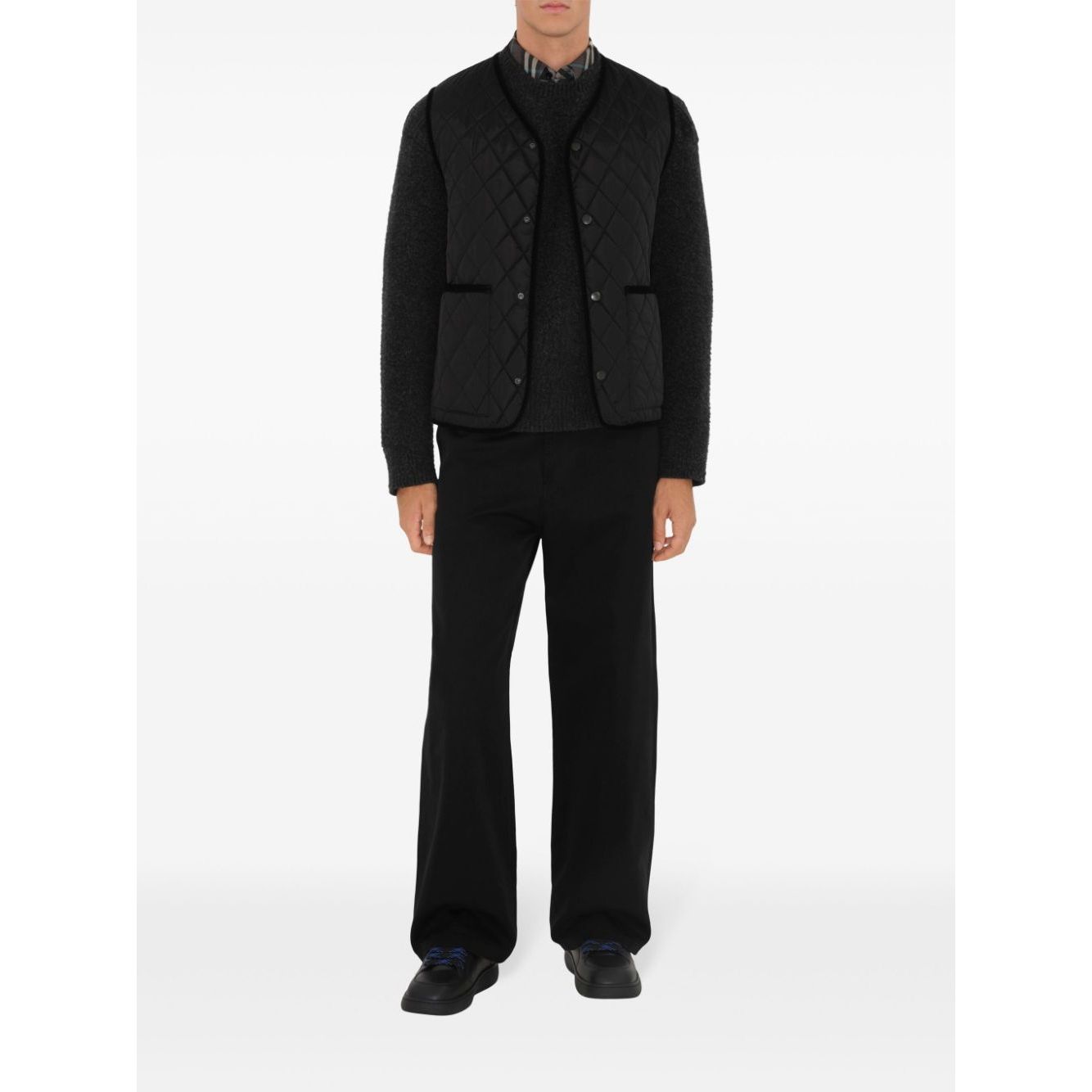 Burberry Nylon quilted sleeveless jacket Topwear