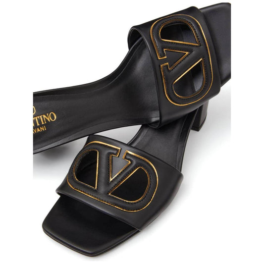 Valentino Garavani 60mm VLogo Signature leather sandals