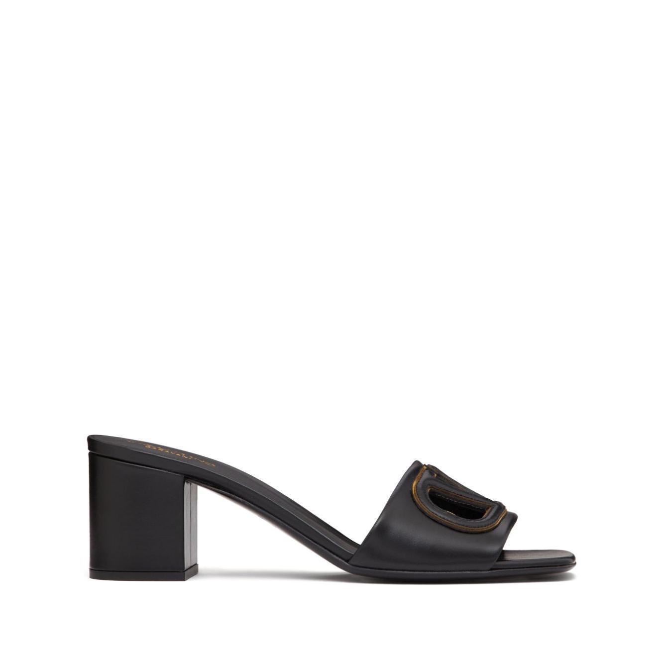 Valentino Garavani 60mm VLogo Signature leather sandals WS0IR3RLLFV0-P25