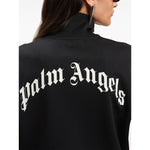 Palm Angels logo print track jacket Topwear