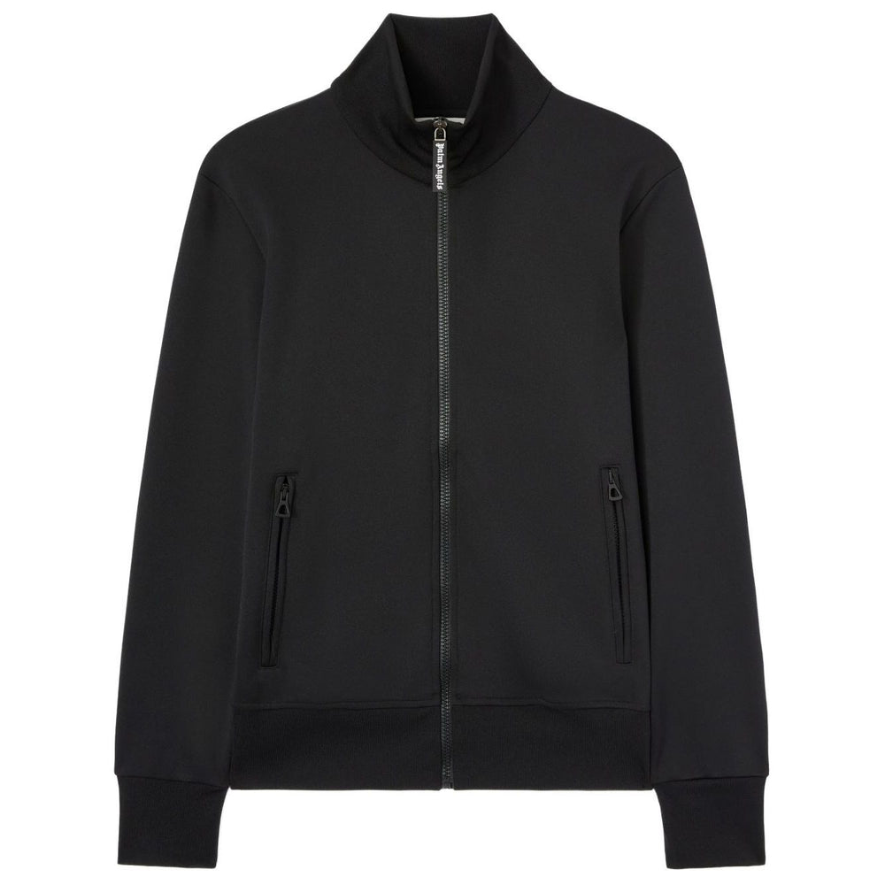 Palm Angels logo print track jacket Topwear