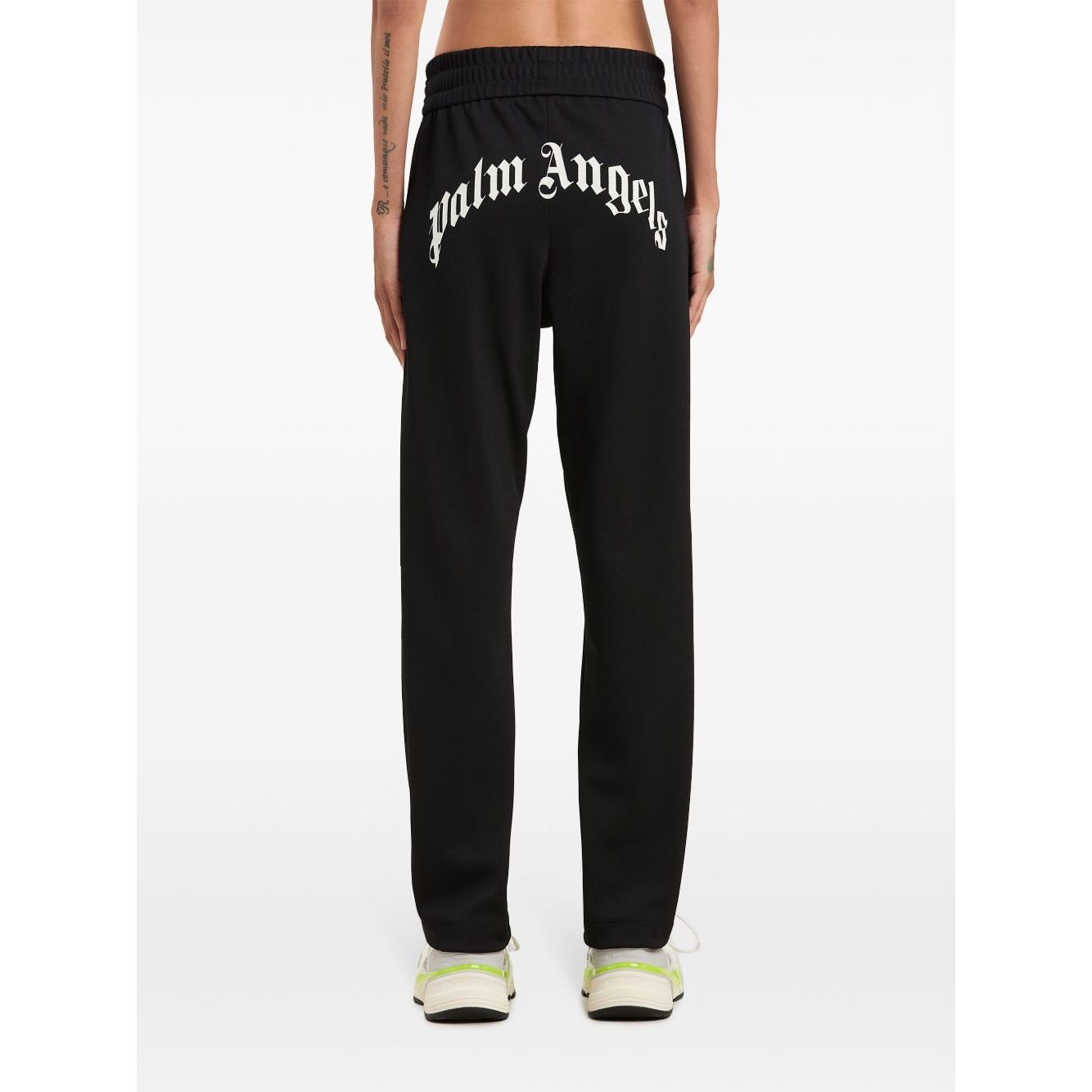 Palm Angels curved logo track pants Trousers