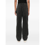 Golden Goose jeans with distressed effect and front patches Jeans