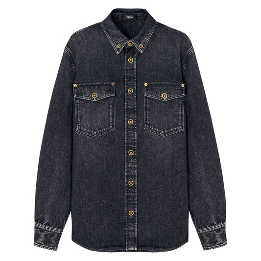 Versace denim shirt 10138871A137181D810-P25