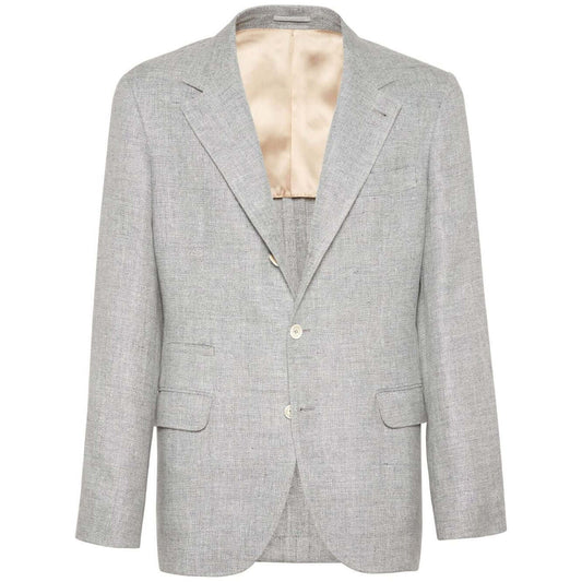 Brunello Cucinelli Jackets Light Grey