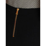 Balmain Button Embellished Knitted Skirt