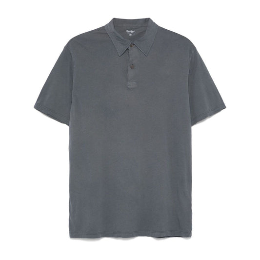 Hartford Light polo in Steel blue