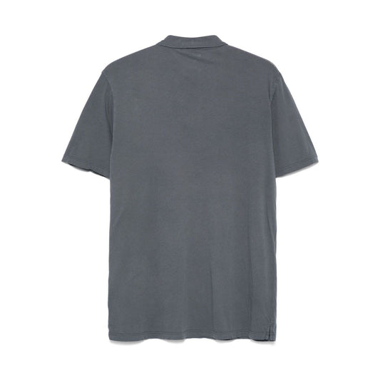 Hartford Light polo in Steel blue