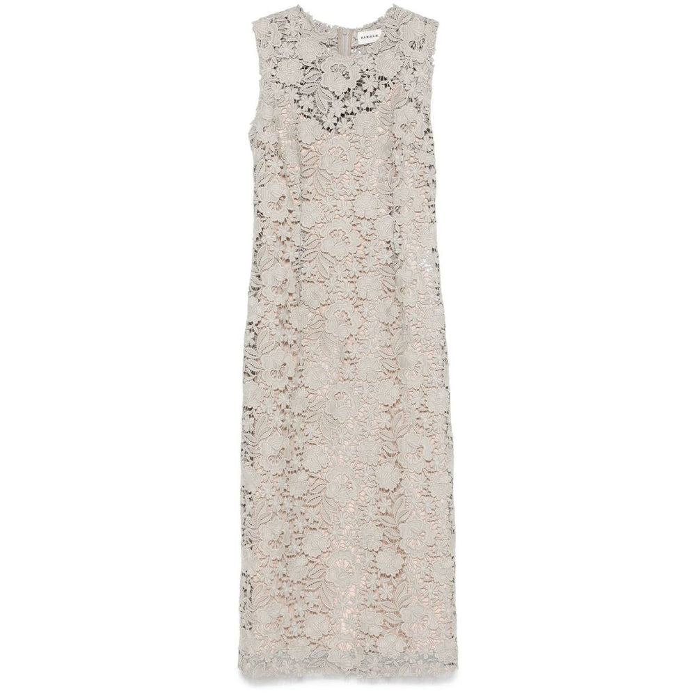 Parosh peonia midi dress