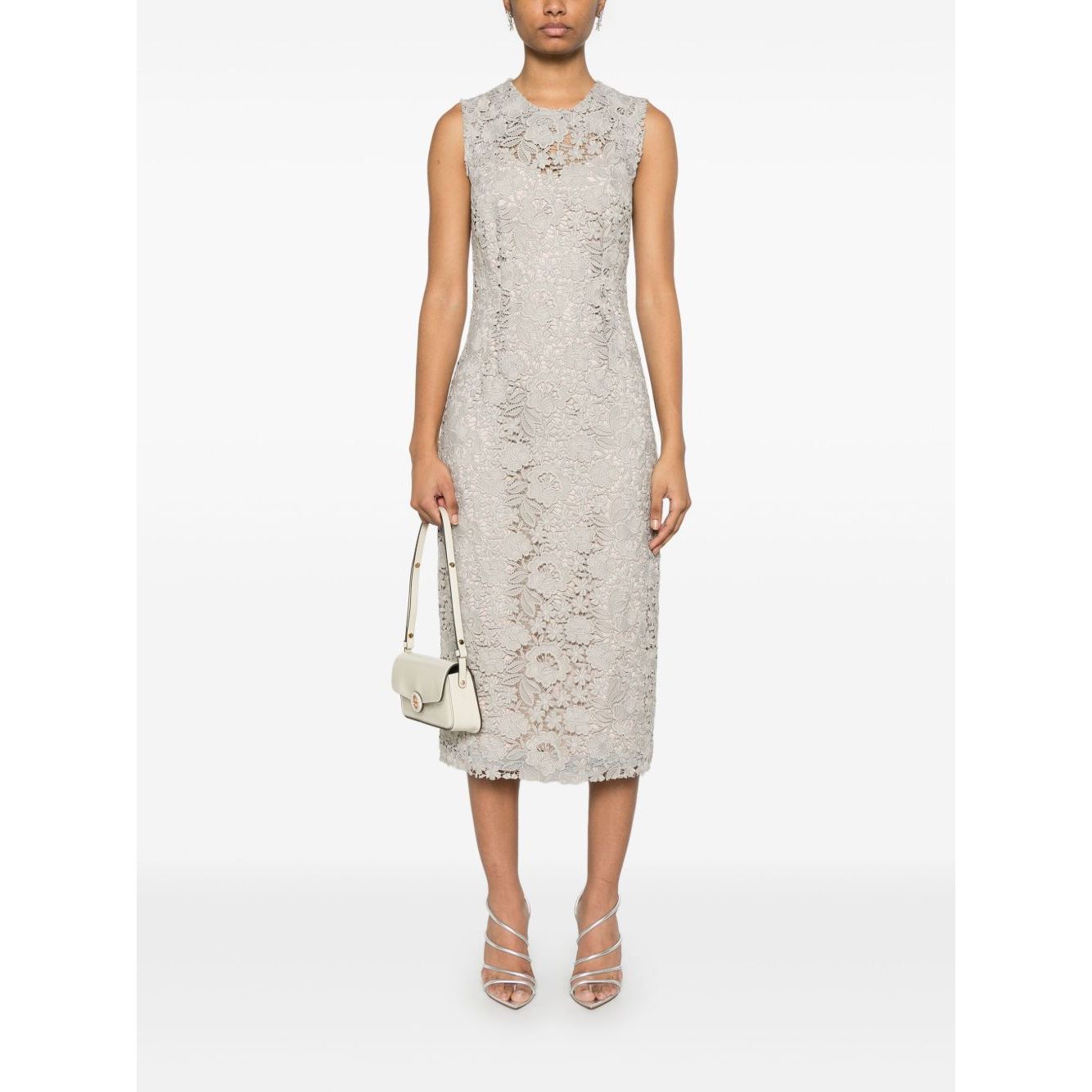 Parosh peonia midi dress