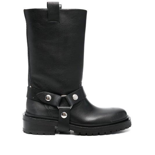 Golden Goose leather biker boots Boots