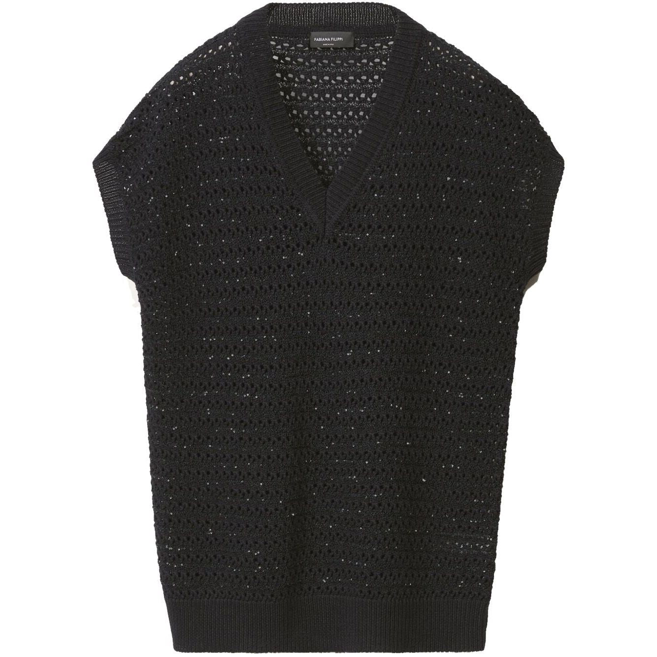 Fabiana Filippi Sweaters Blue MAD275F572L3535146-P25