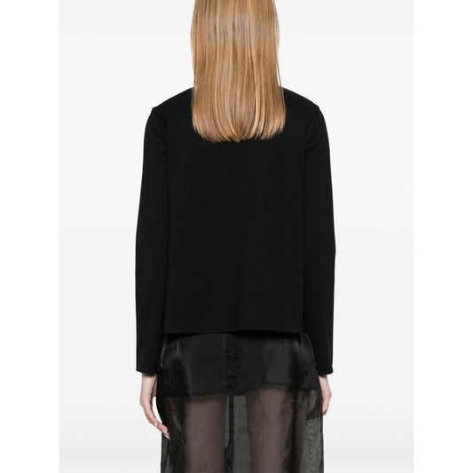 Emporio Armani crystal-embellished sweatshirt Topwear