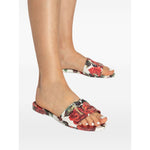 Dolce & Gabbana floral-print slides