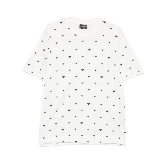 Emporio Armani Allover Logo T -Shirt EM001400AF10017F0085-P25
