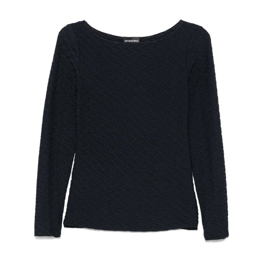 Emporio Armani textured top