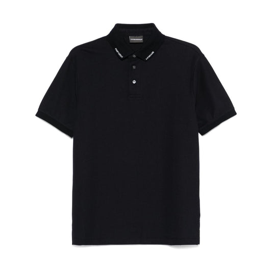 Emporio Armani Jersey polo with logo collar EM001081AF10497UB118-P25