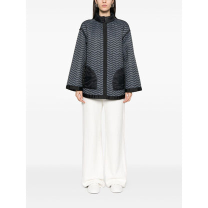 Emporio Armani Reversible jacket in lightweight water repellent quilted nylon ASV