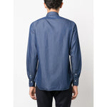 FINAMORE 1925 NAPOLI Shirts Blue