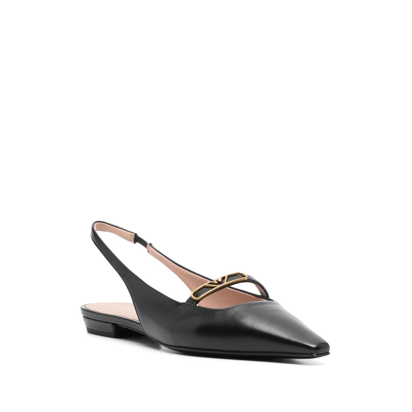 EMPORIO ARMANI EXCLUSIVE Emporio Armani leather ballet flats X3D301XF27100002-P25