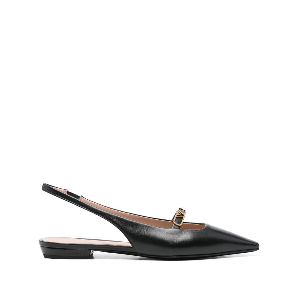 EMPORIO ARMANI EXCLUSIVE Emporio Armani leather ballet flats X3D301XF27100002-P25