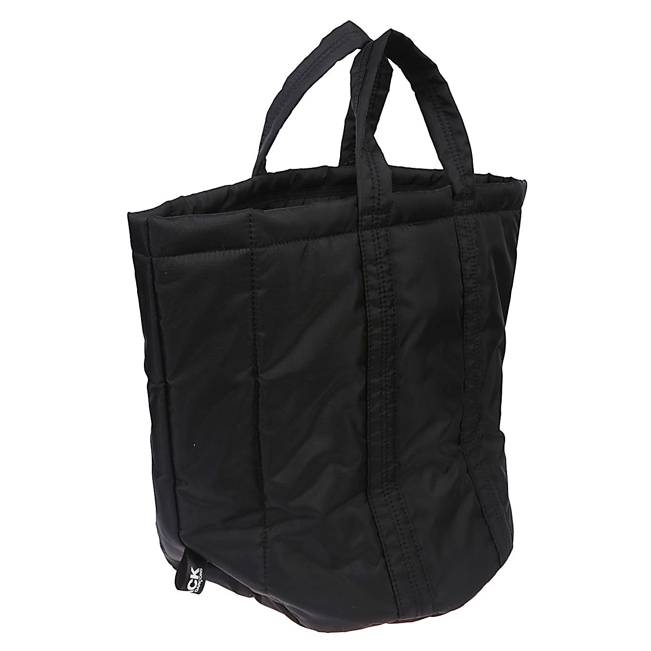 Comme Des Garcons panelled tote bag