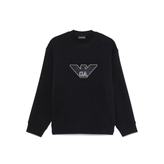 Emporio Armani logo patch sweatshirt EM001052AF10013MB192-P25