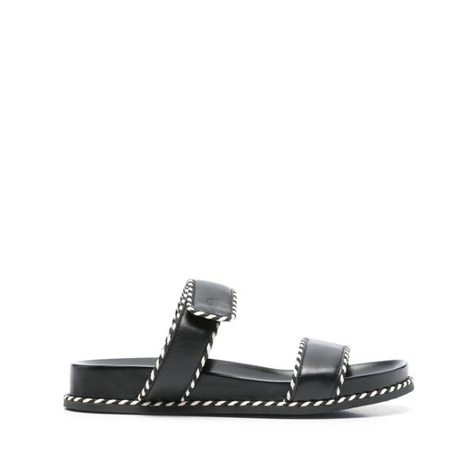 EMPORIO ARMANI EXCLUSIVE Emporio Armani Sandals with nappa strap and two-tone profiles Sandals