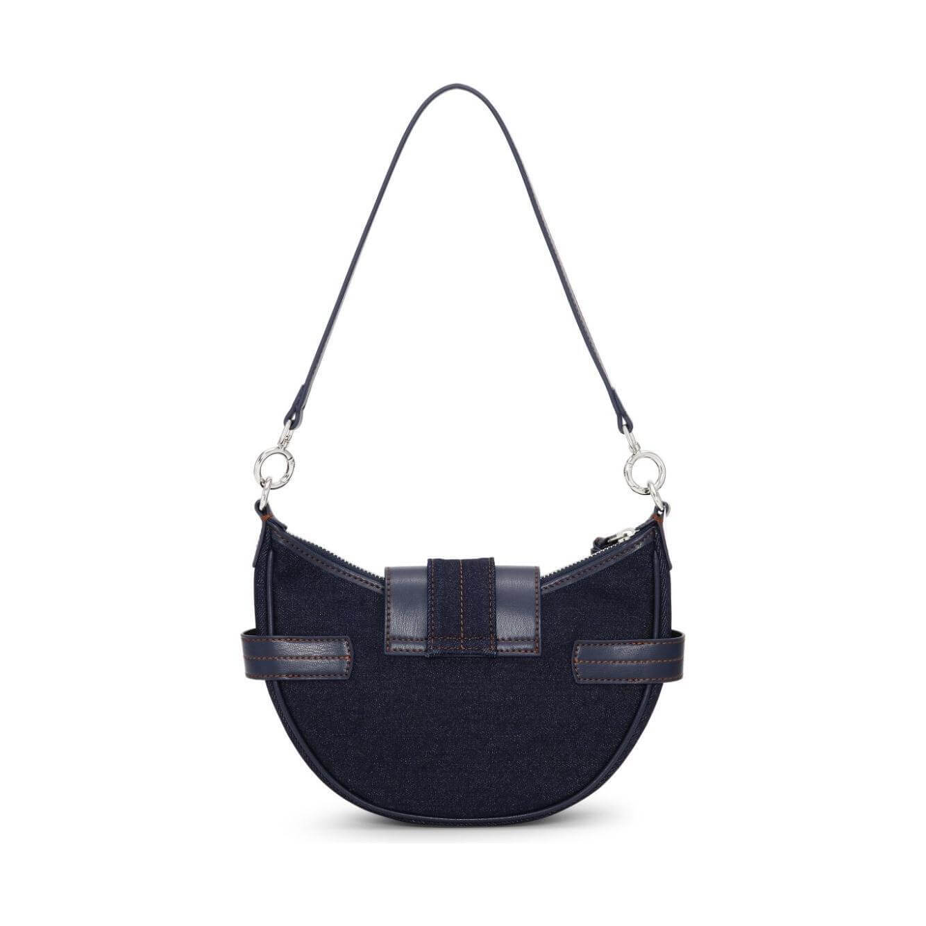 Ganni Buckle small denim cross-body bag A6137642-AI25