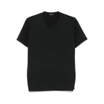 FINAMORE 1925 NAPOLI T-shirts and Polos Black