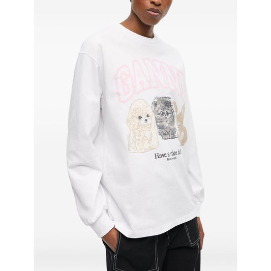 GANNI Sweaters White T4275151-AI25