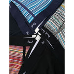 Paul Smith Underwear MultiColour featuring multicolour stripes, logo waistband, and elasticated fit in premium organic cotton.